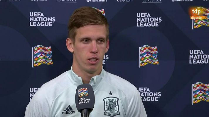 UEFA Nations League - Suiza-España | Dani Olmo: "Seguimos dependiendo de nosotros mismos"