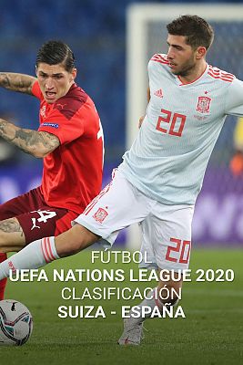 UEFA Nations League 2020. Partido: Suiza - España