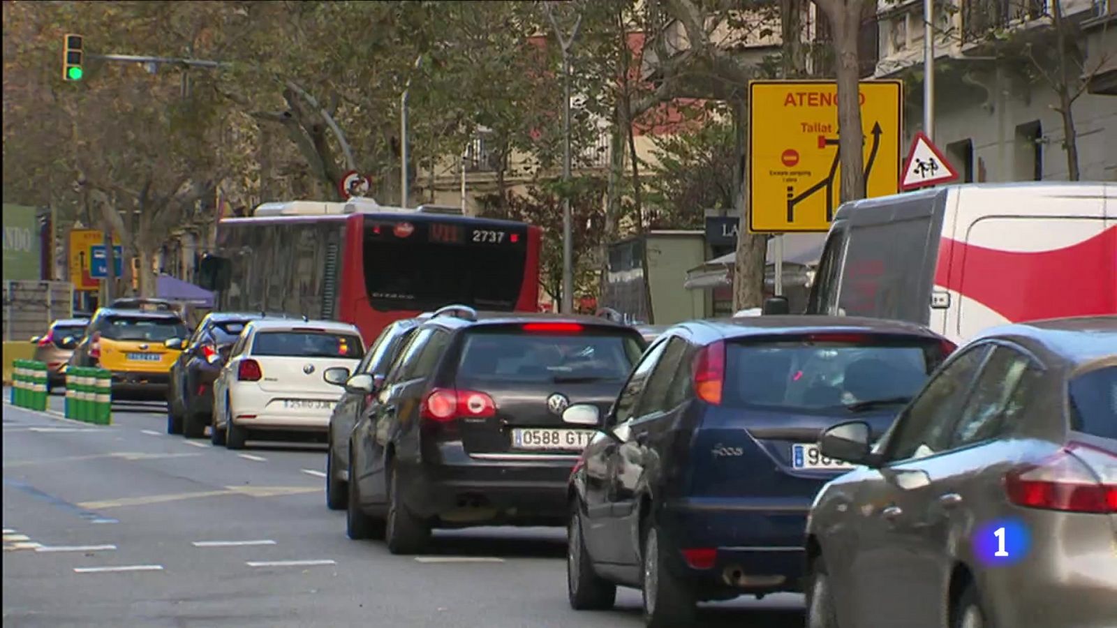La reducción del tráfico rodado en las ciudades es una de las maneras más efectivas de bajar la polución - RTVE.es