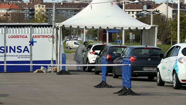 Telediario 1 - Respiro en Asturias, pero con la vista puesta en los mayores