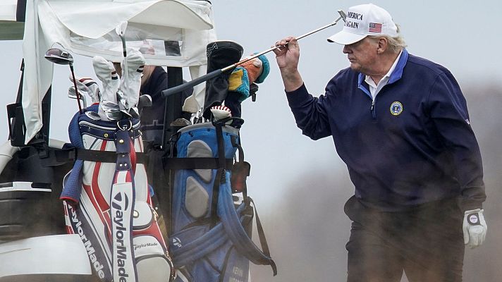 Telediario 1 - Trump reconoce la victoria de Biden pero incide en el fraude