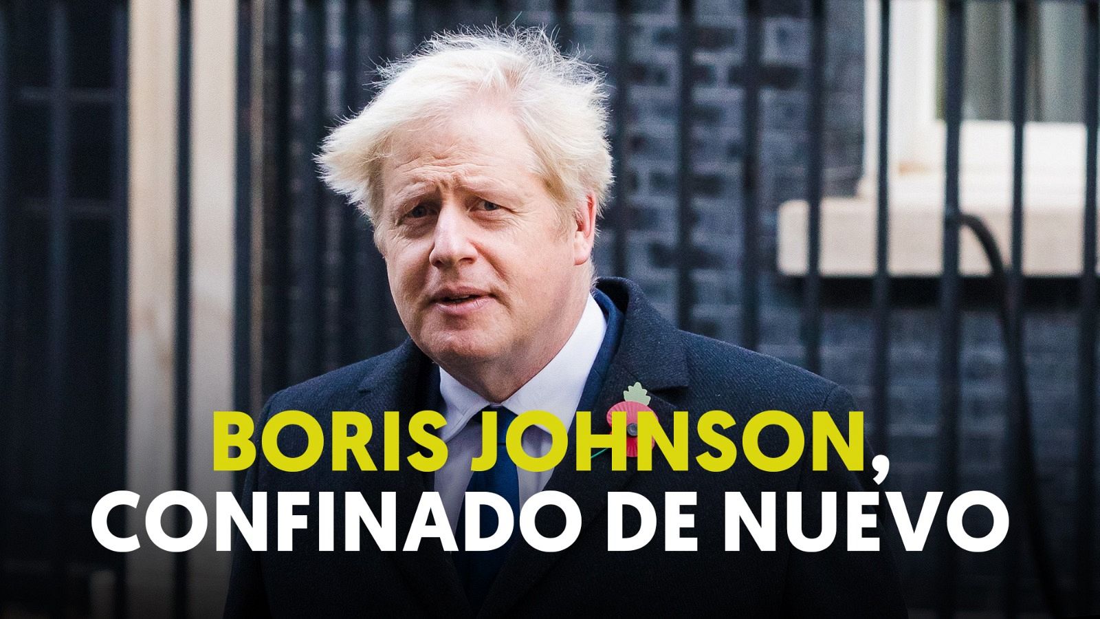Boris Johnson, otra vez en cuarentena