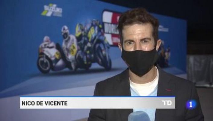 Telediario 1 - Mir, deseando defender su Mundial ante Marc Márquez