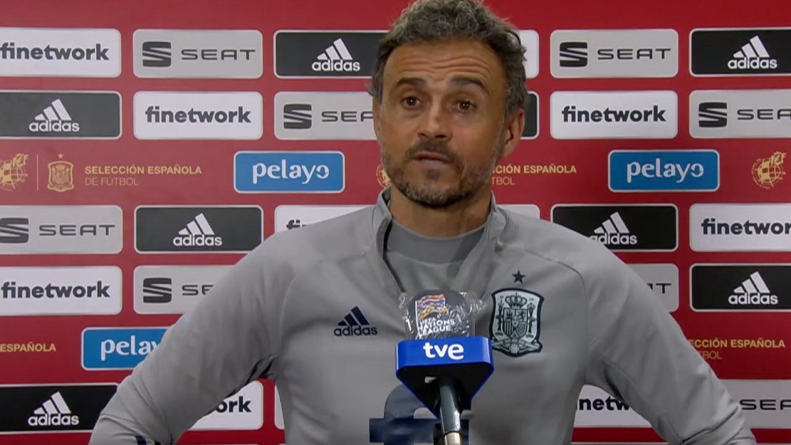 UEFA Nations League | Luis Enrique: "Afrontamos el partido con ganas"