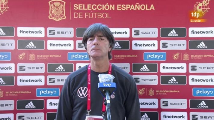 España-Alemania | Low: "Hay que ser nuestra mejor versión para ganar a España"