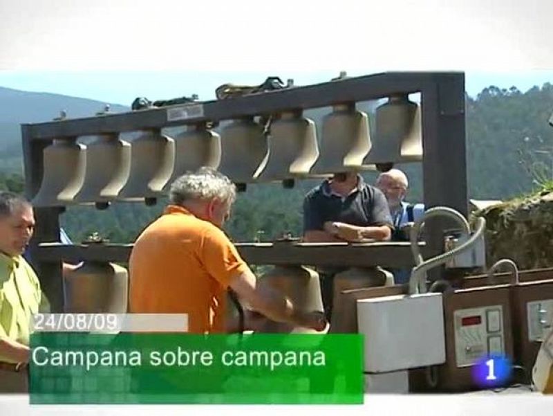  Telecantabria. Informativo de Cantabria. (24/08/09)