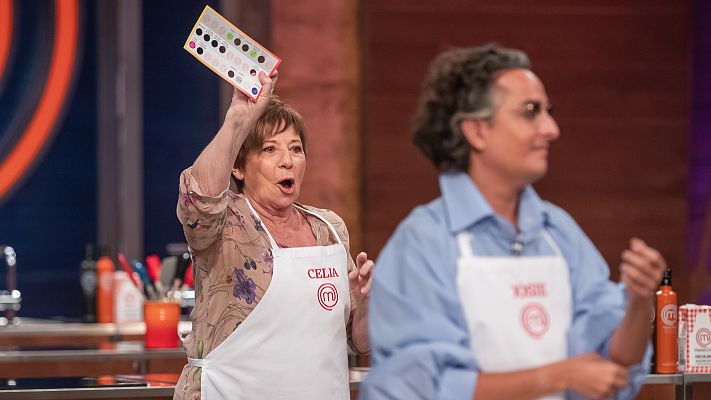 Celia la ganadora del bingo de MasterChef