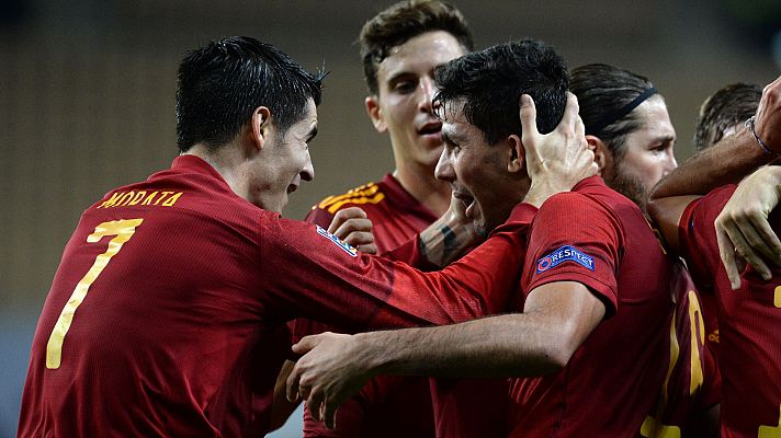España-Alemania | Rodri marca el tercero de cabeza (3-0)