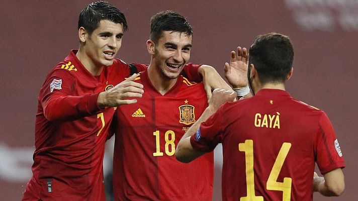 España-Alemania | Triplete de Ferrán y 'manita' de España a Alemania (5-0)