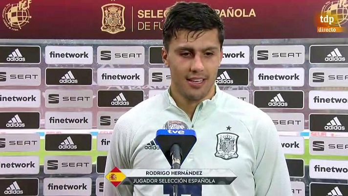  - Rodri: "Sabemos del potencial que tenemos"