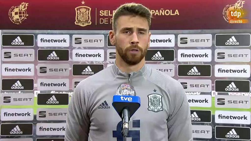 Unai Simon: "No me esperaba ser titular en los tres partidos"