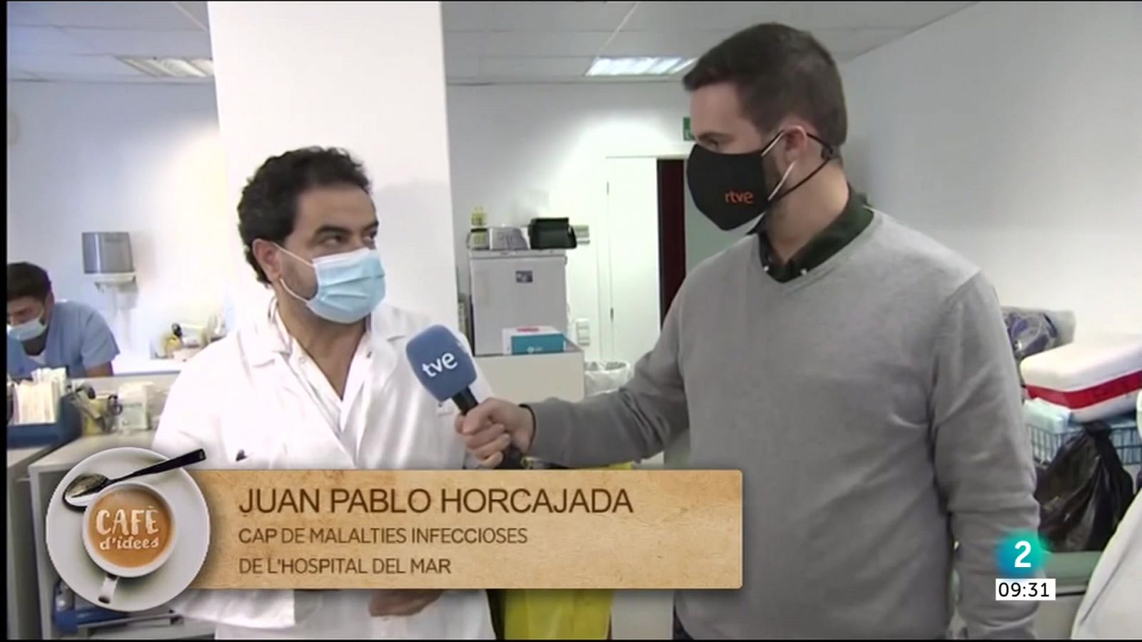 Dr. Horcajada: "Els tests d'antígens s'han de fer en centres sanitaris"