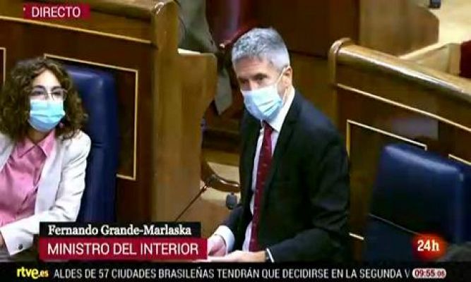 Informativo 24h - Marlaska, tras la salida de inmigrantes de Arguineguín: "No voy a dimitir"