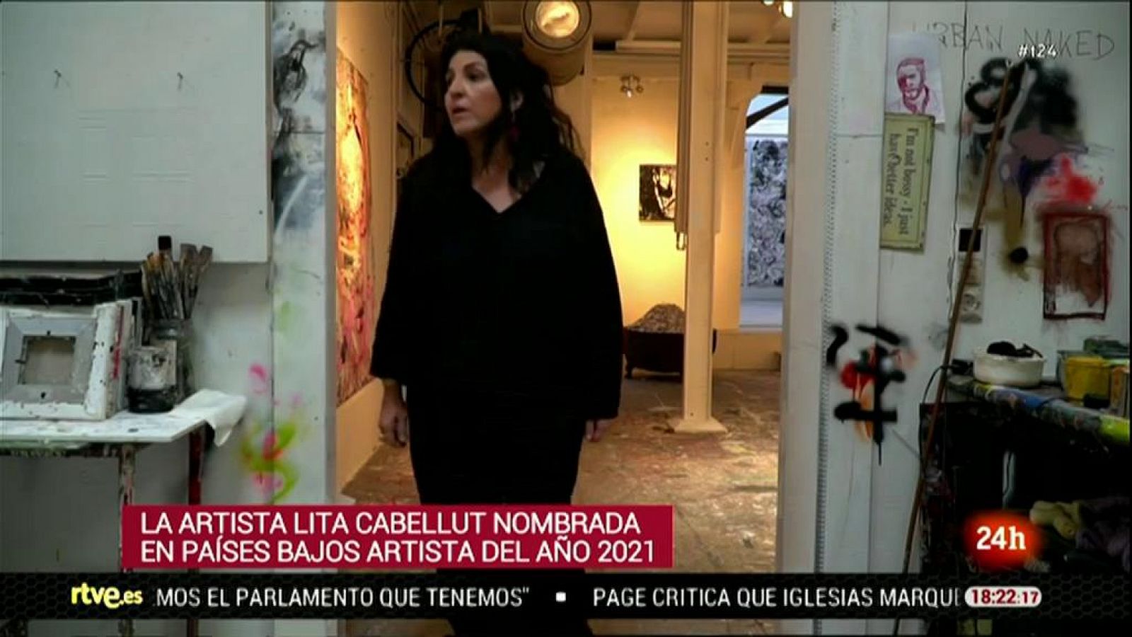 Lita Cabellut, nombrada "Artista de 2021" en Países Bajos