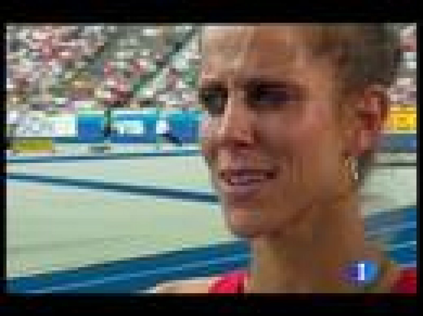 Natalia Rodríguez se impuso en el 1.500 femenino, aunque fue descalificada por derribar a la etíope Burka cuando trataba de adelantarla.