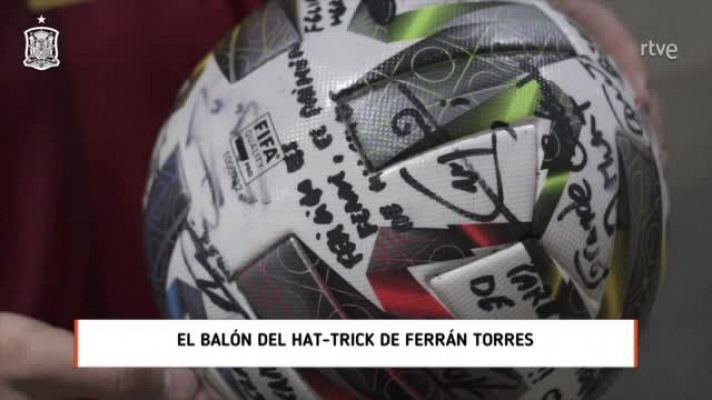 Ferrán Torres: "Este hat trick no se me va a olvidar"
