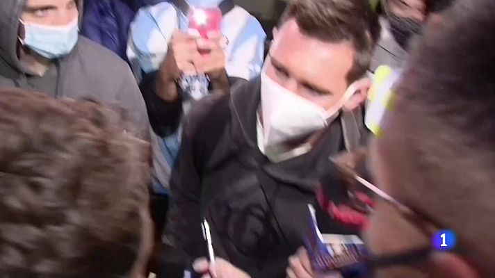 Telediario 1 - Messi explota de nuevo: "Siempre soy el problema en el Barça"