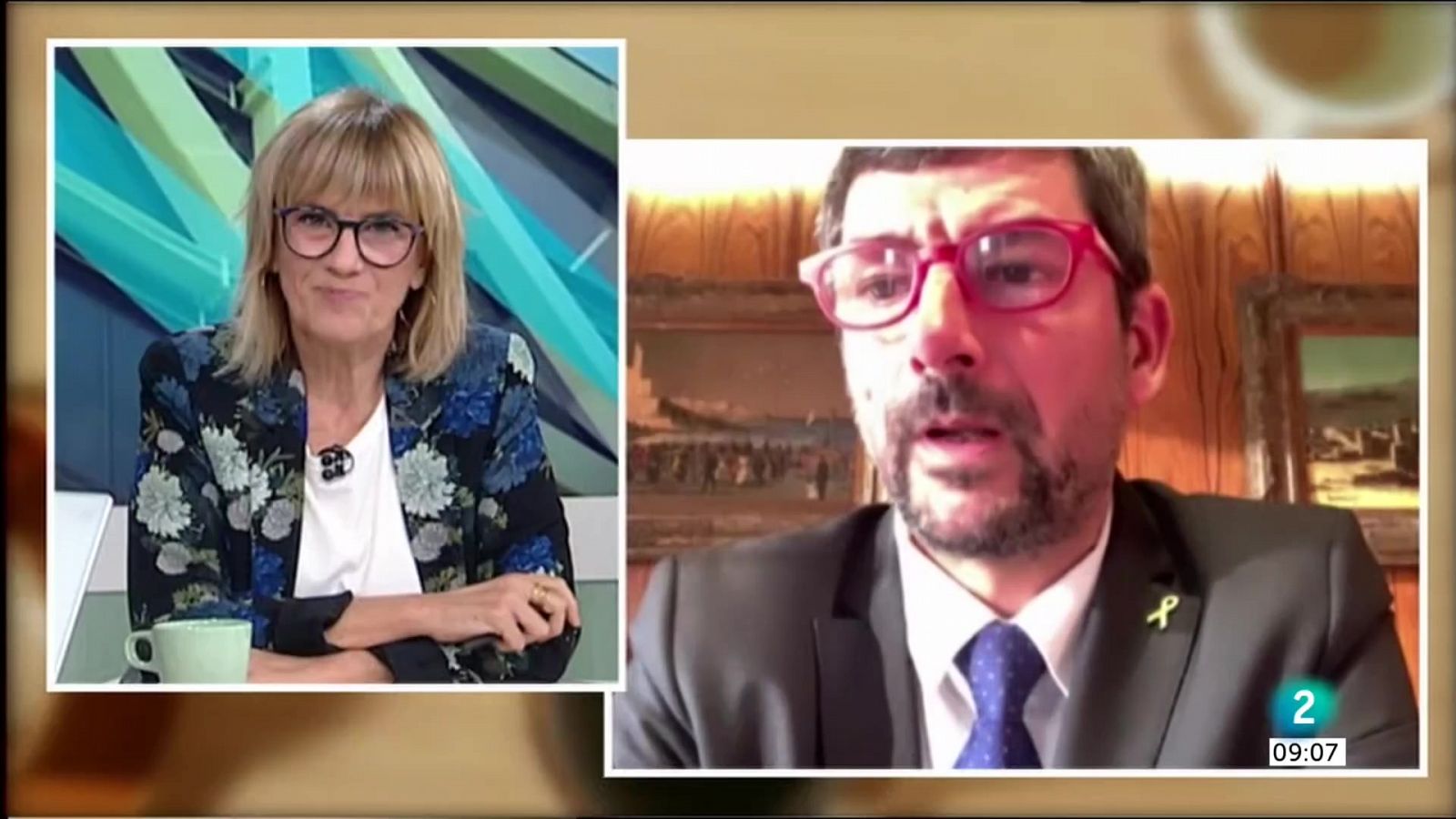 Joan Canadell decebut amb la gestió del govern | Cafè d'idees - RTVE Catalunya