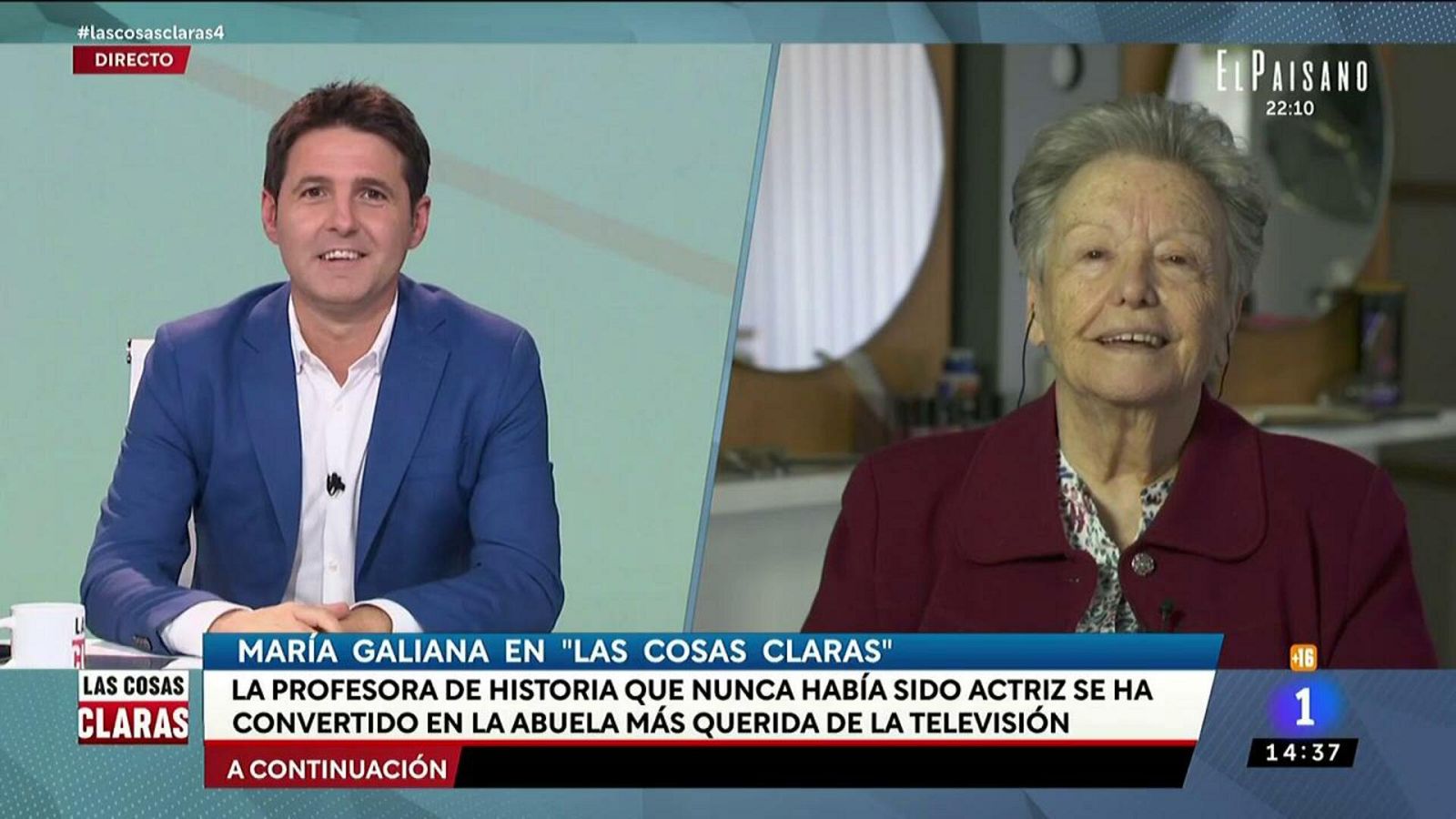 María Galiana habla sobre la violencia machista 