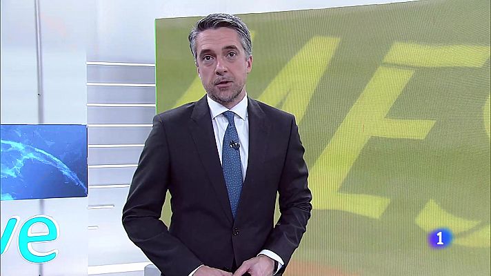 Telediario 1 - Messi no se entrena a la espera de los resultados de su PCR