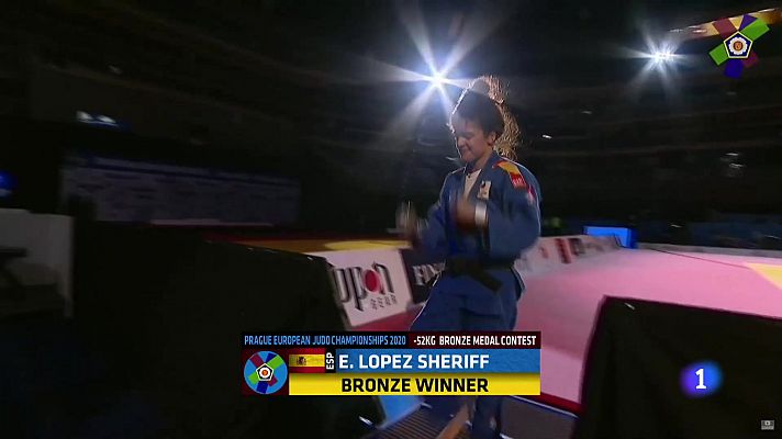 Fran Garrigós y Estrella López suman las primeras medallas en los Europeos de judo de Praga