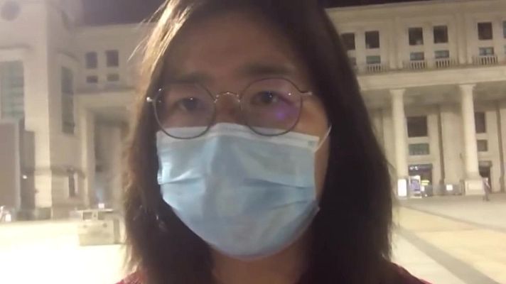 Telediario 1 - Los riesgos de informar de la pandemia de COVID-19 en China