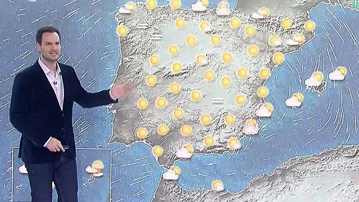 El tiempo - Notable descenso de las temperaturas y viento fuerte en Cataluña y Baleares