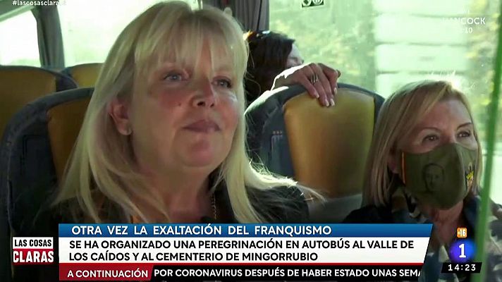 Las cosas claras - Franquistas visitan el Valle de los Caídos en el 20N