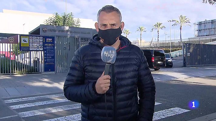 Telediario 1 - Koeman: "No hay problemas entre Messi y Griezmann"