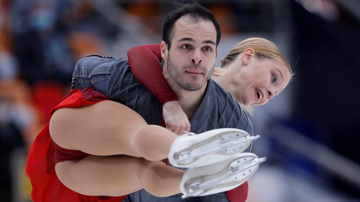 Rostelecom Cup. Programa corto parejas