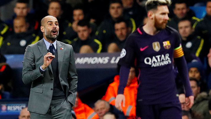 Telediario 1 - Guardiola: "Mi deseo es que Messi termine su carrera en el Barça"