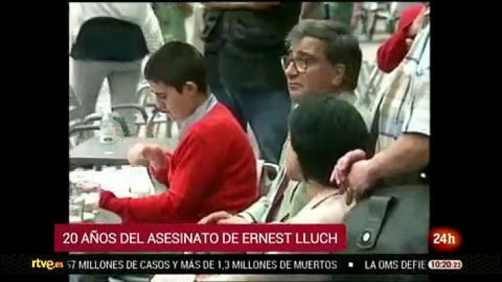 Informativo 24h - 20 años del asesinato de Ernest Lluch por la banda terrorista ETA