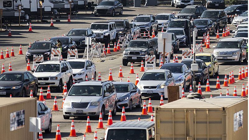 Doce millones de contagios de COVID-19 en Estados Unidos