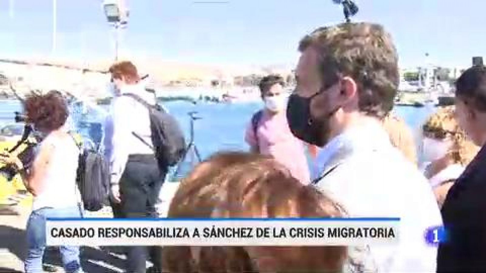 Casado responsabiliza a Sánchez de la crisis migratoria en Canarias