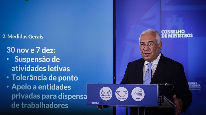 Telediario 1 - Nuevas restricciones en Portugal para contener la pandemia