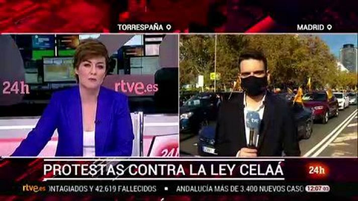 Informativo 24h - La educación concertada sale a la calle contra la 'ley Celaá' en una treintena de provincias