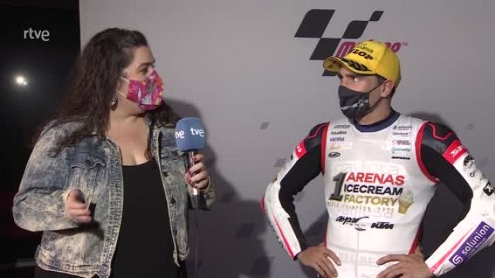 Telediario 1 - Albert Arenas a TVE: "Es una gran recompensa a toda una temporada luchando"