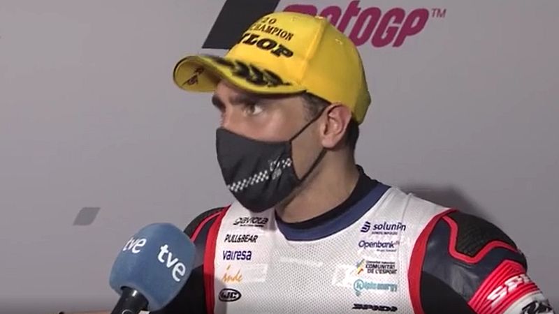 Albert Arenas a TVE: "Es una gran recompensa a toda una temporada luchando"