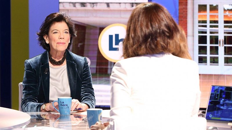 Entrevista íntegra a Isabel Celaá en 'La hora de la 1' de TVE