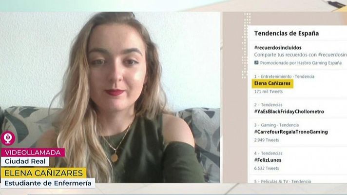 La hora de La 1 - Elena Cañizares en la Hora de la 1