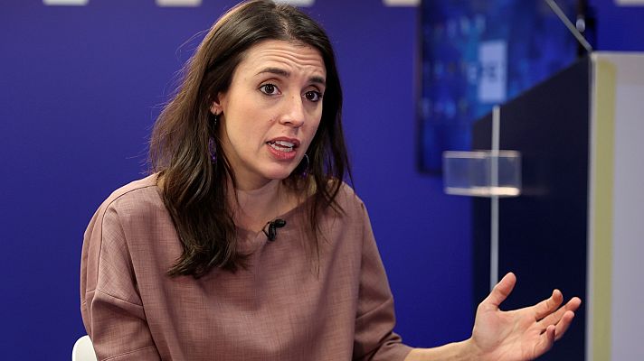 Irene Montero pide a las víctimas de violencia machista confiar en las instituciones: "Que sepan que no están solas"