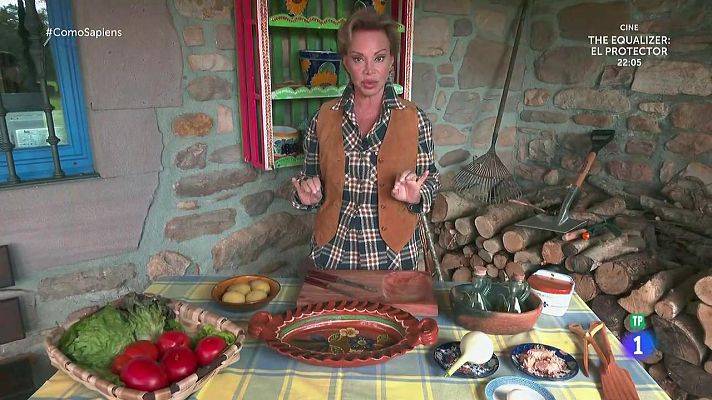 Paloma San Basilio nos prepara su ensalada favorita en Baztá