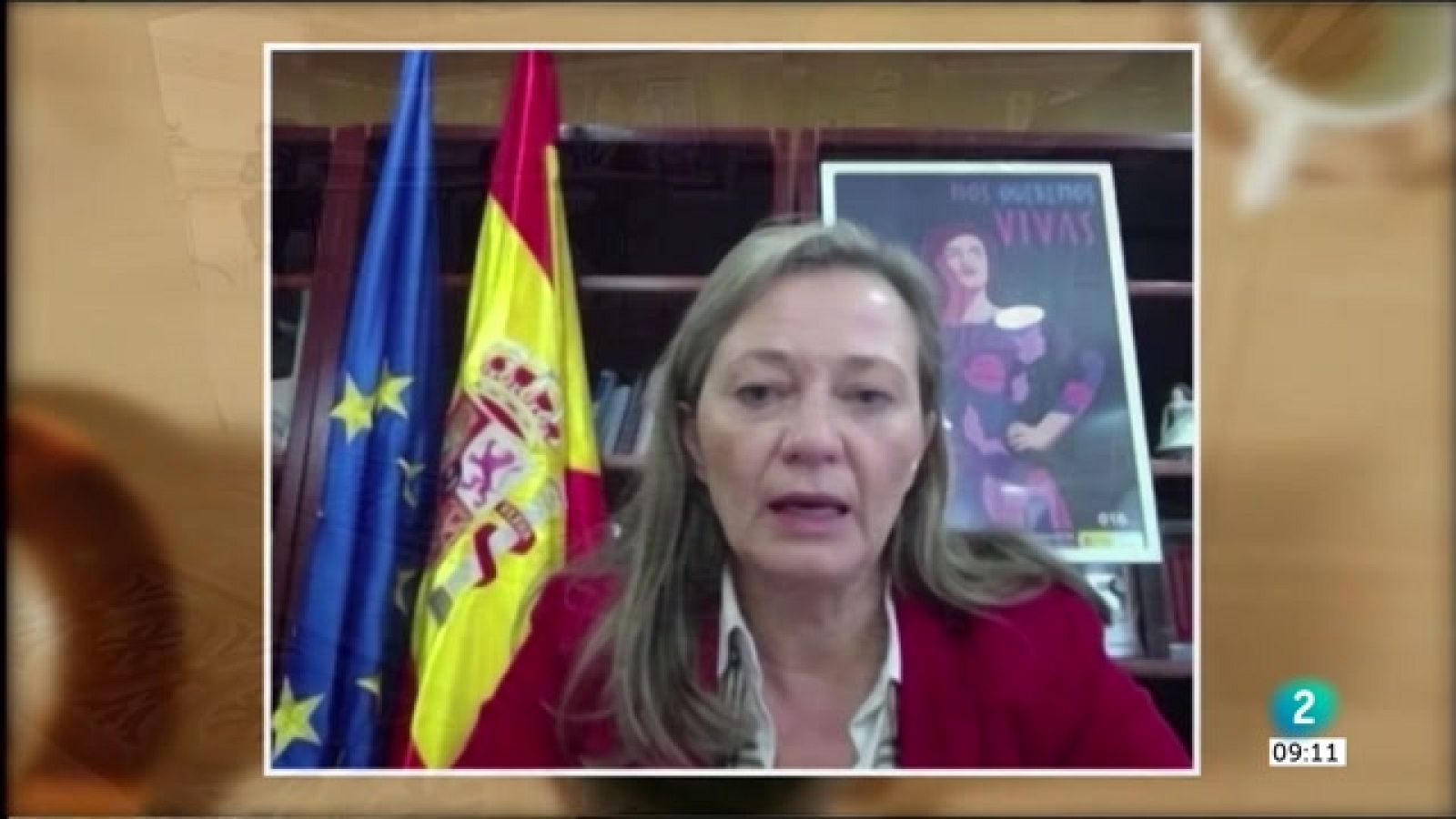 Gemma Nierga entrevista la delegada del govern contra la violència de gènere, Victoria Rosell