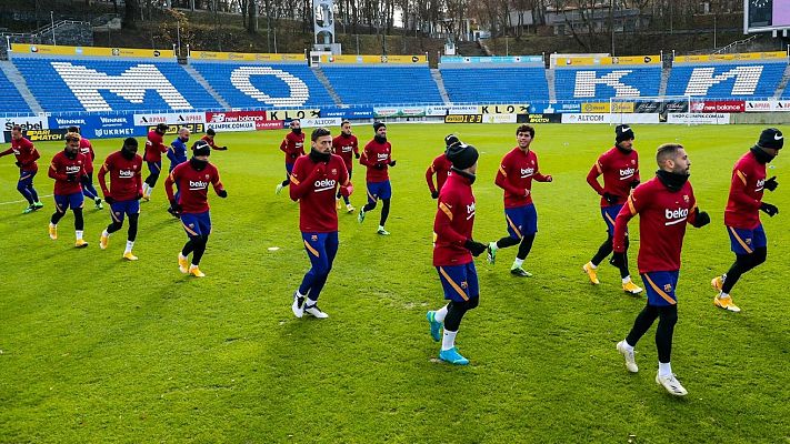 Telediario 1 - Koeman hará rotaciones ante el Dinamo de Kiev