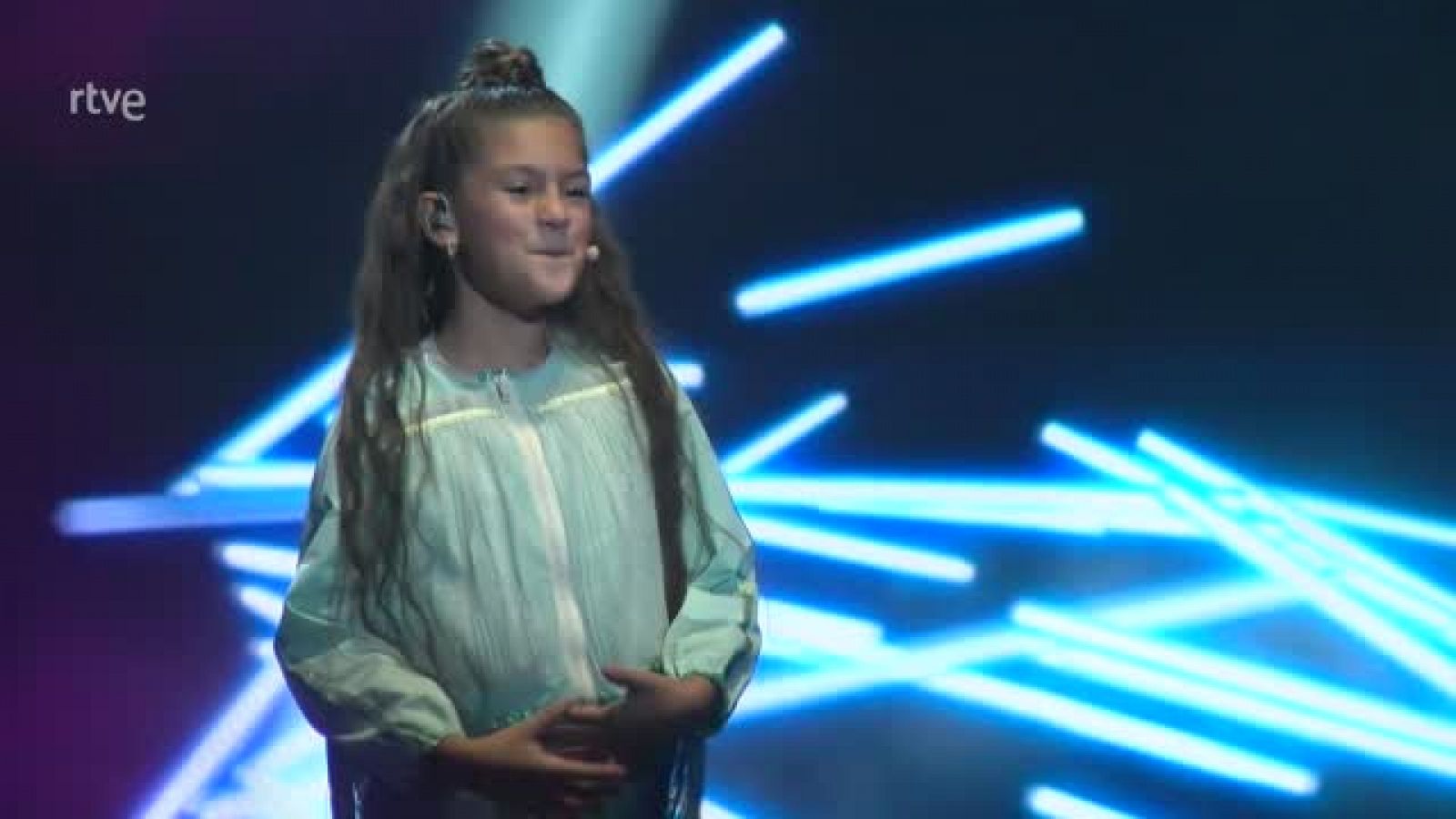 Eurovisión Junior | Entrevista a Soleá tras cantar "Palante"