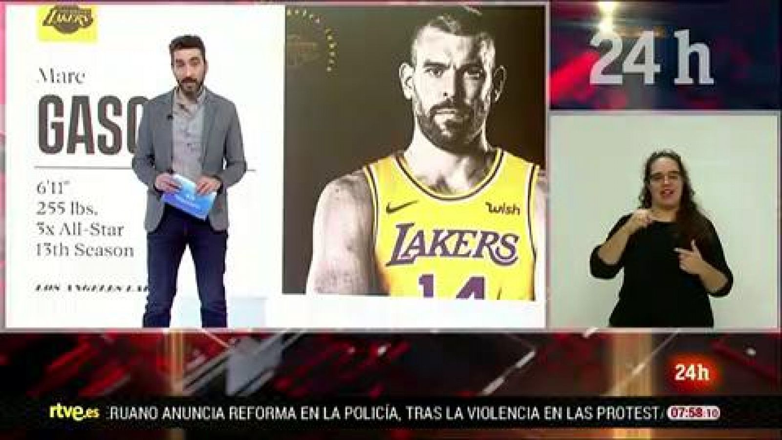 Marc Gasol ficha por los Lakers por "la oportunidad de ganar el anillo"