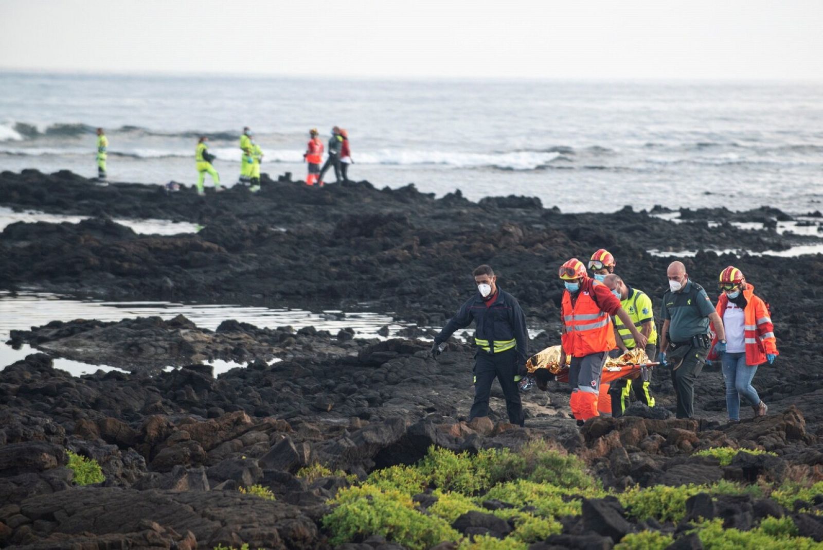 El naufragio de una patera en Lanzarote deja ocho muertos