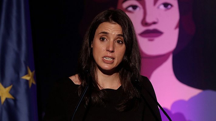 Telediario 1 - Montero: "Todavía llegamos tarde" ante la violencia machista