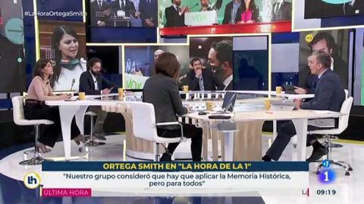 Cruce de declaraciones entre Ortega Smith e Iceta 