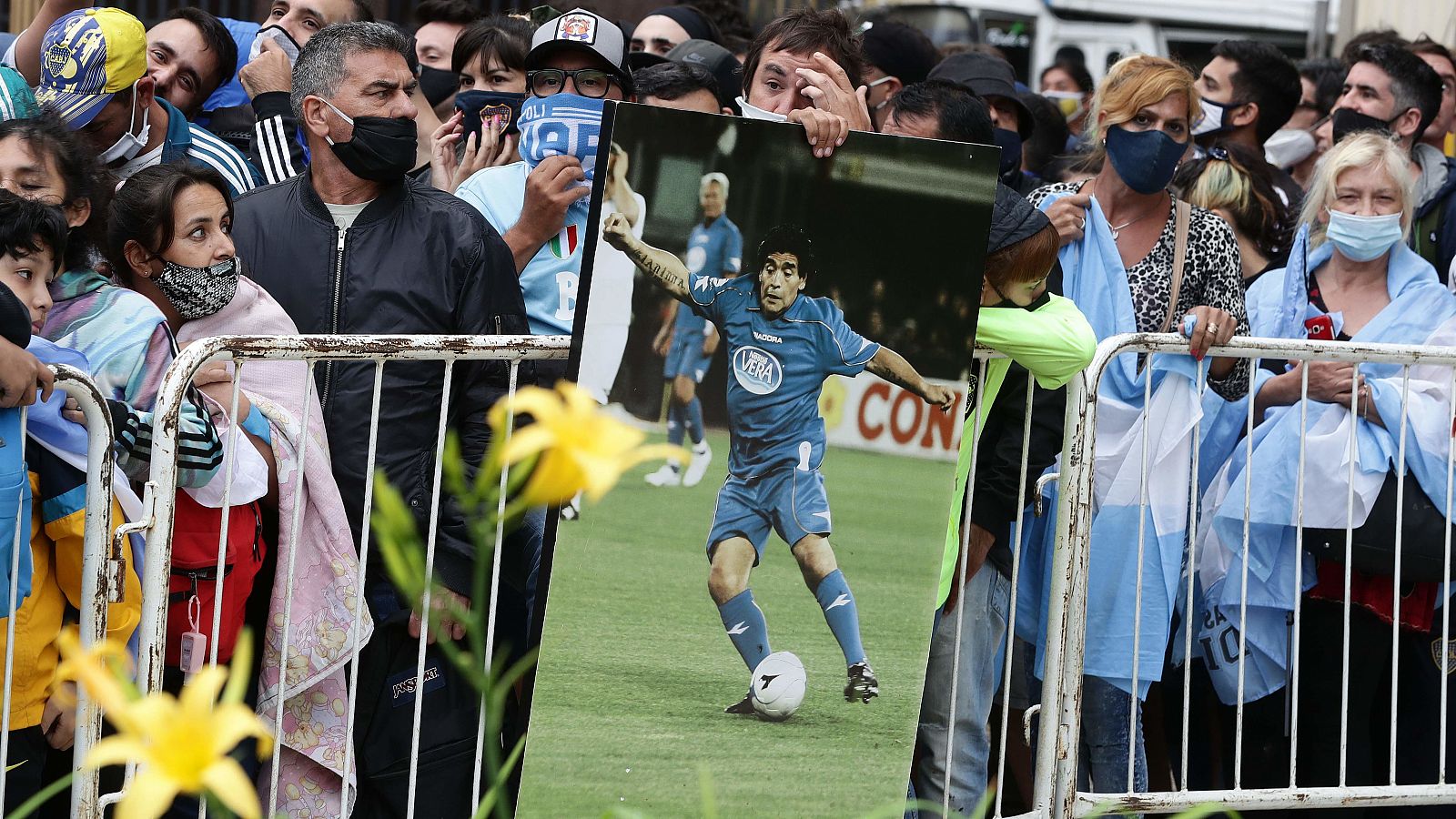 Argentina despide a su ídolo, Diego Armando Maradona